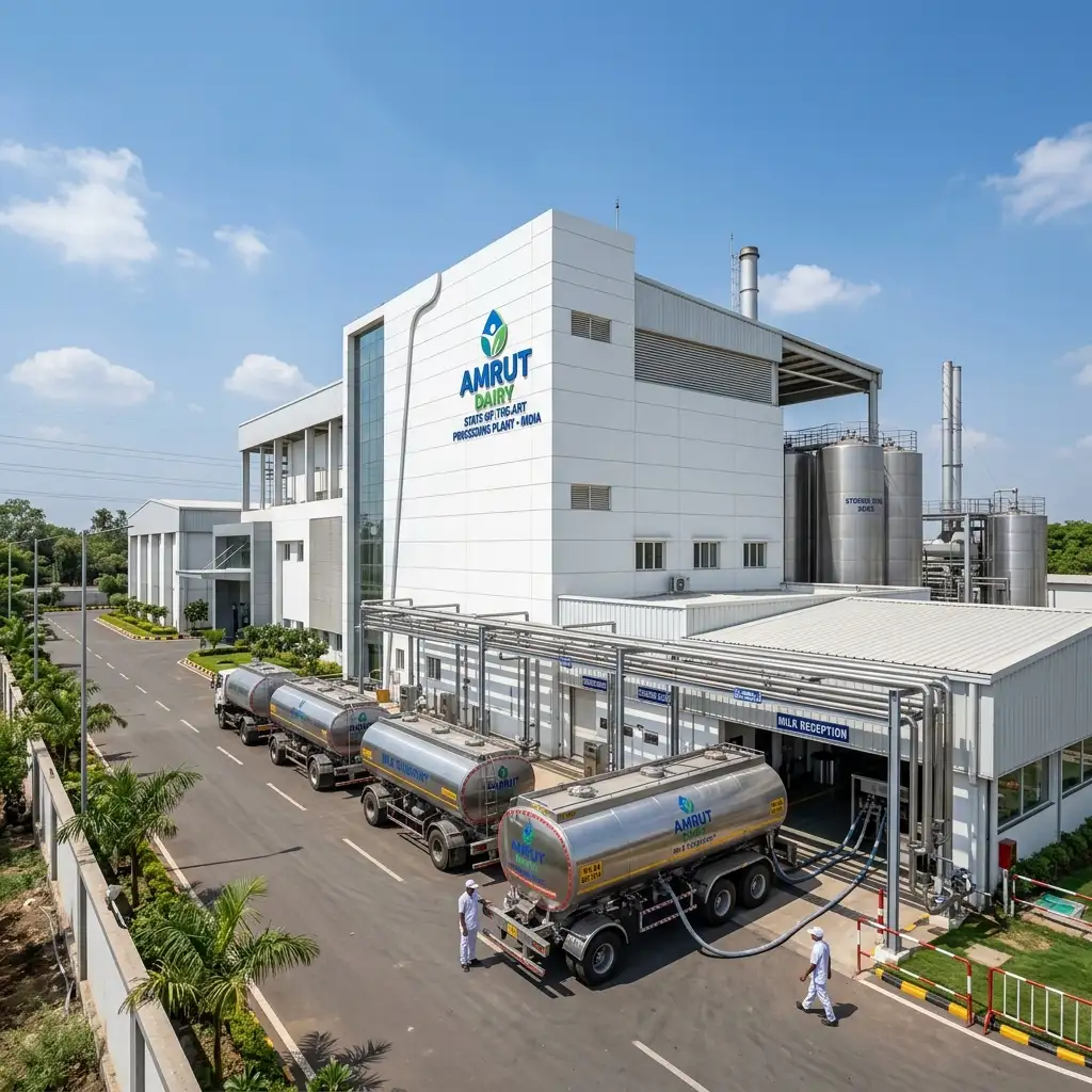 Modern dairy processing plant using PUF panels in UP