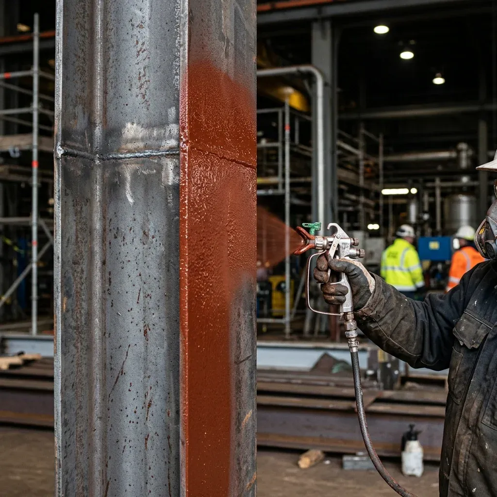 Applying Industrial Anti-Rust Protective Coating
