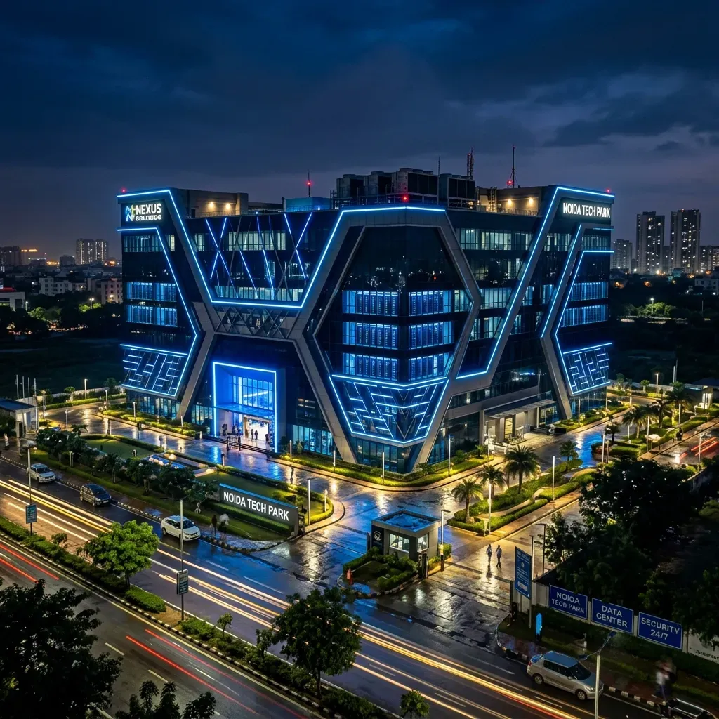 Modern Data Center Hub with PEB