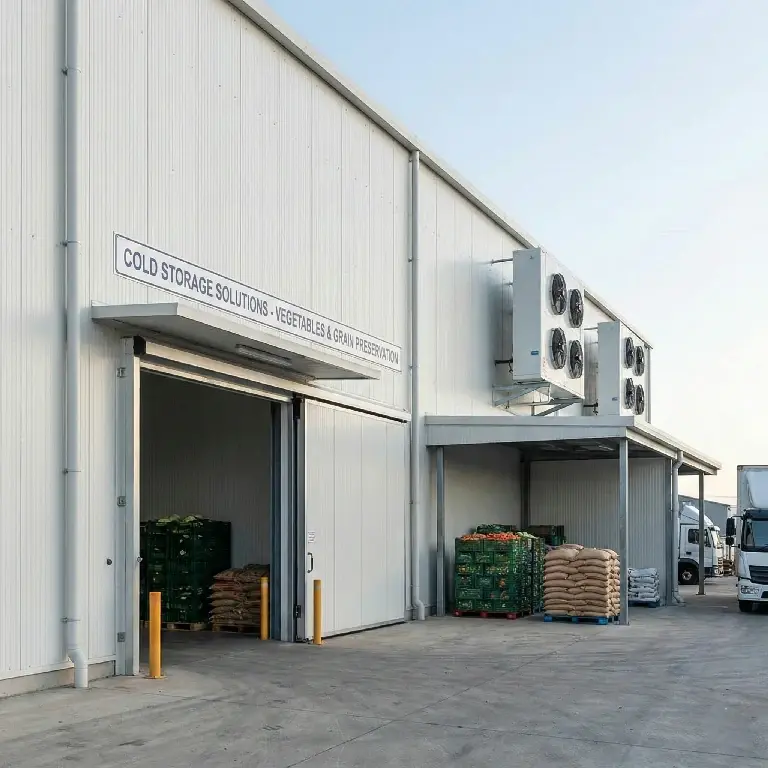 Cold Storage Puff Panel Building