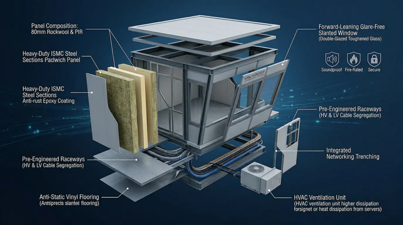 Exploded View of SCADA Control Room Technical Specifications
