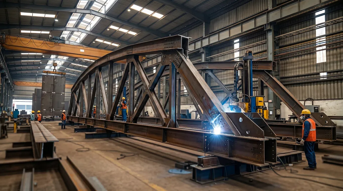 Heavy Steel Trusses