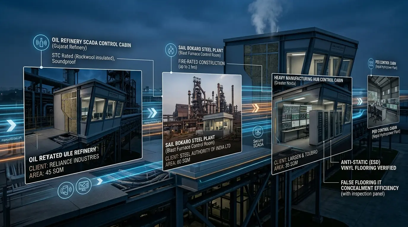 Industrial Control Cabin Projects Portfolio - Suraj Fabricators