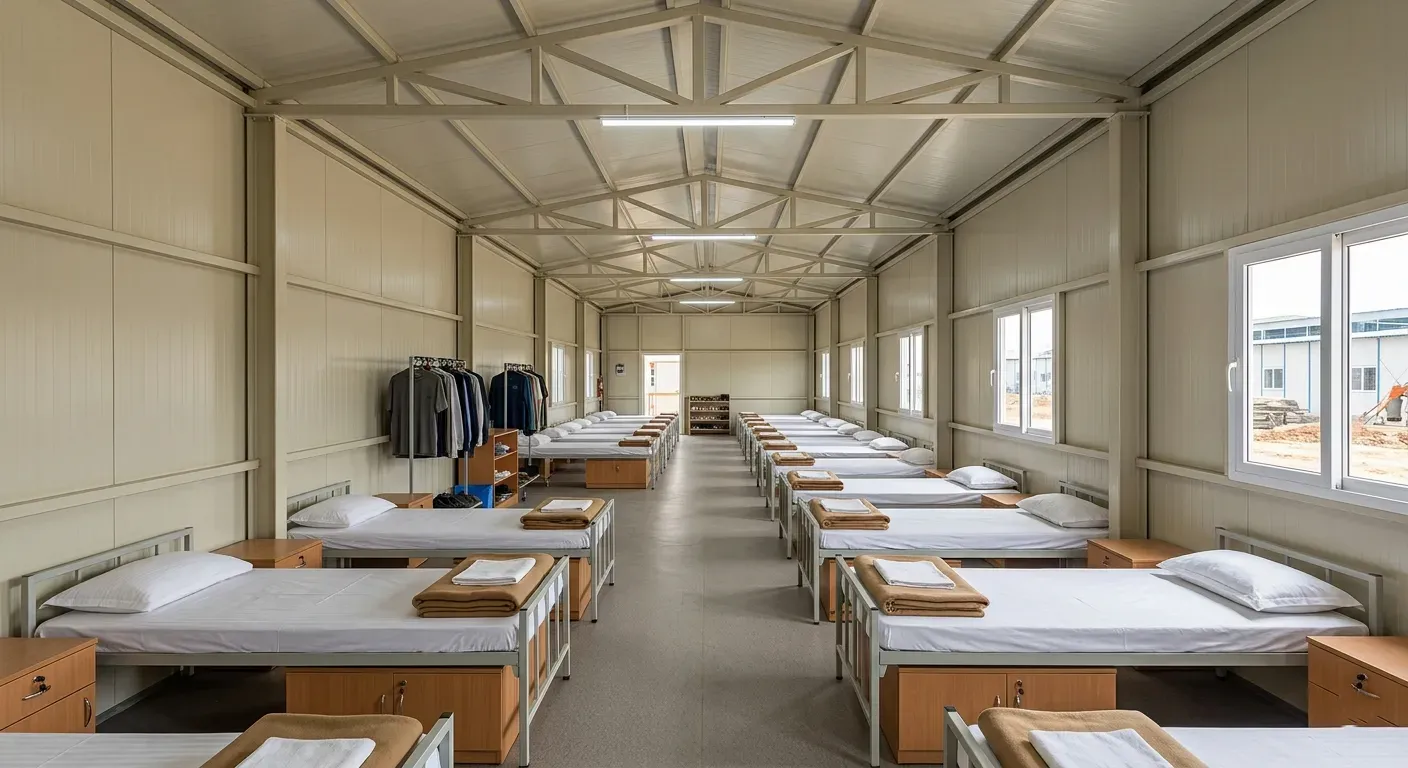 Ventilated Labour Dormitory