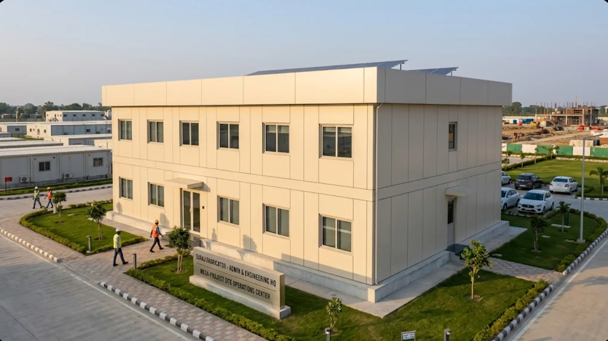 Z-Type Modular Building Exterior