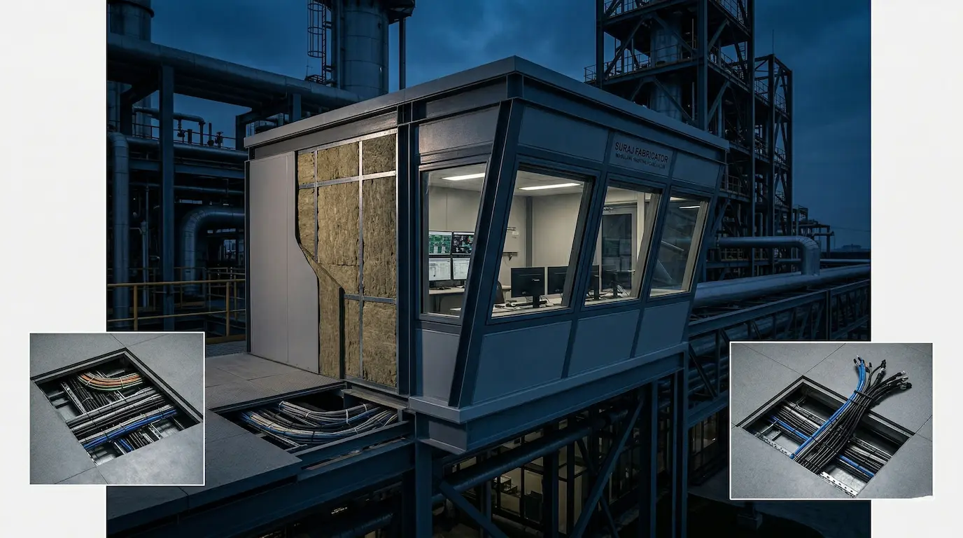 Modular Control Cabin Insulation Details