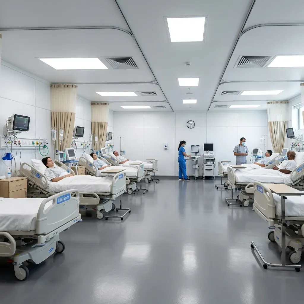 Clean Modular Clinic Room