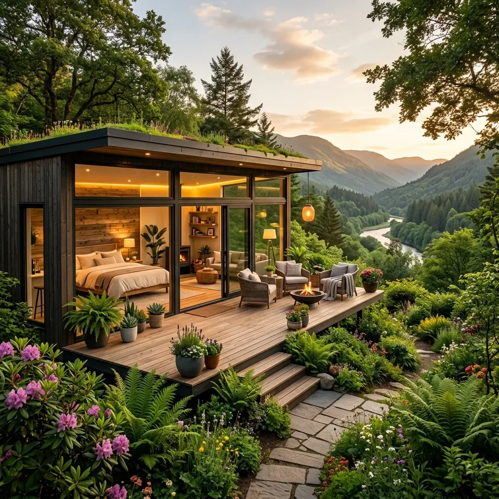 Custom Glamping Eco-Resort Porta Cabin