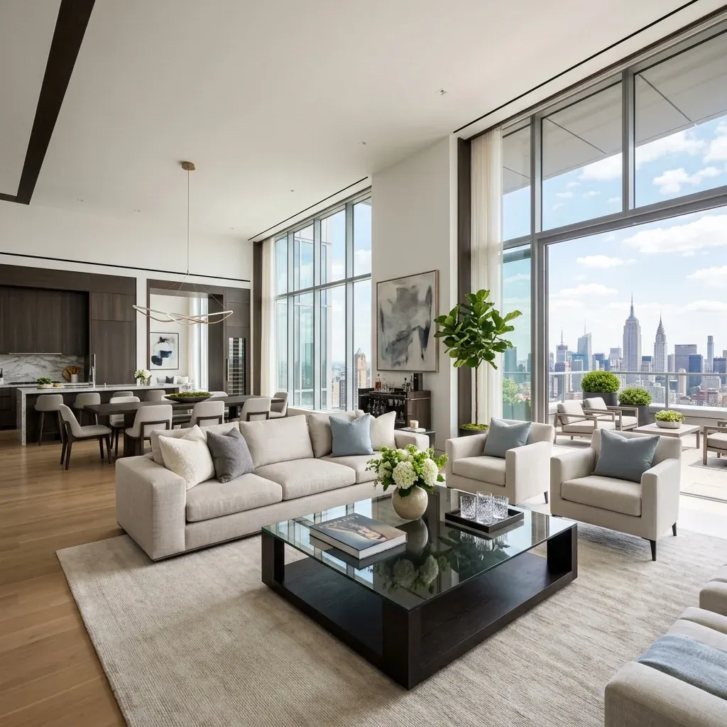 Luxury Modern Penthouse Interior