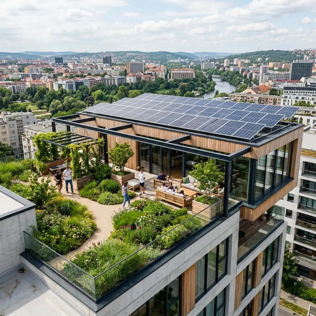 Modern Sustainable LGSF Building