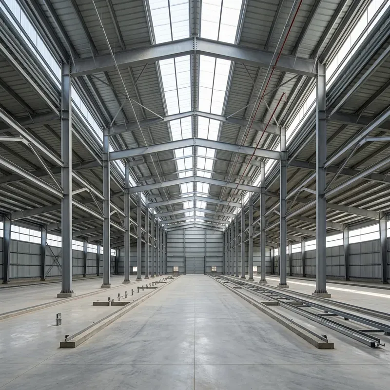 PEB Poultry Shed Interior in Uttar Pradesh