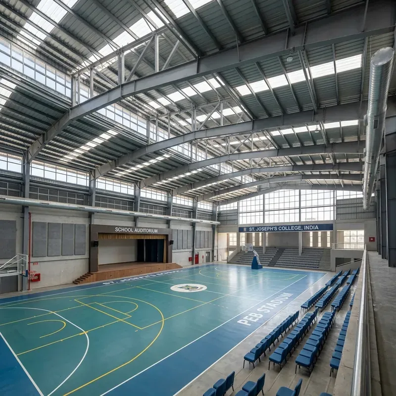 Auditorium Seating PEB Structure