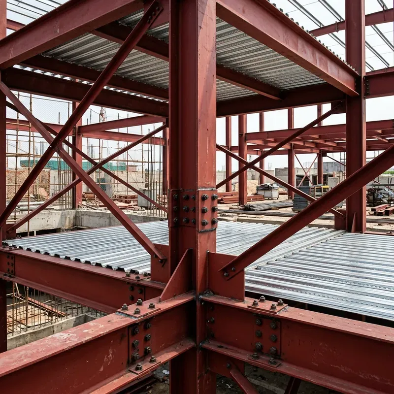 Multi-Story Institutional Steel Structure